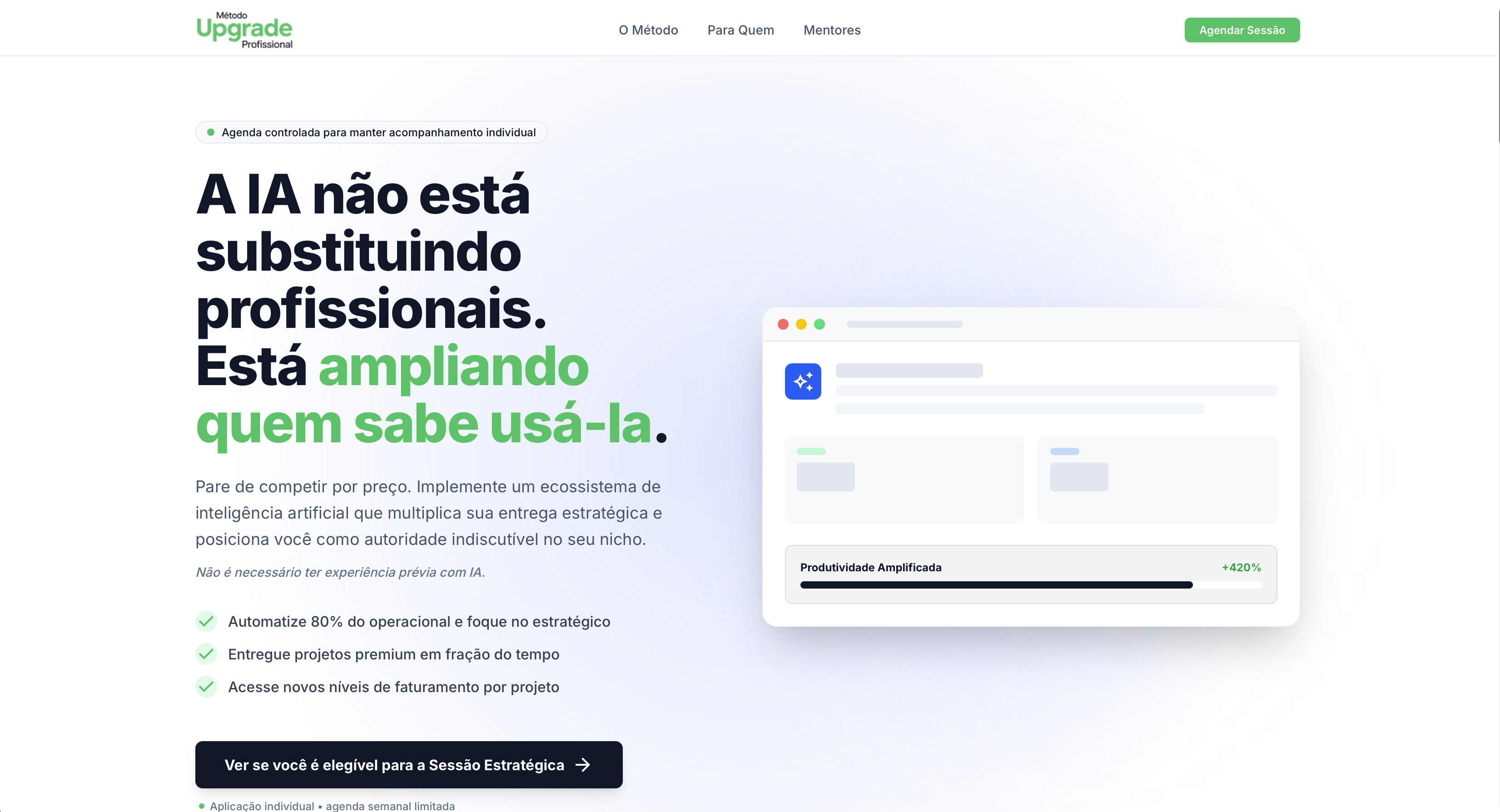 Método Upgrade Profissional
